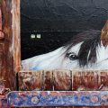 上鈴木正一 油彩画 0号『バスストップ』新作原画 超・超・超オススメの作品です! 上鈴木正一 油彩画 0号『バスストップ』新作原画 超・超・超