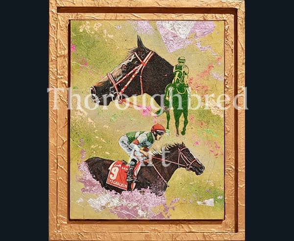 ☆安心の定価販売☆】 上鈴木正一 油彩画 ORFEVREⅠ』高級フレームに